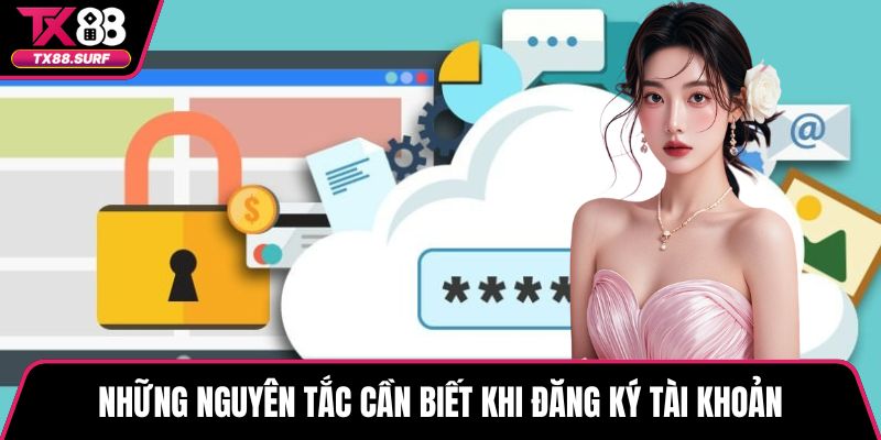 Những nguyên tắc cần biết khi đăng ký tài khoản